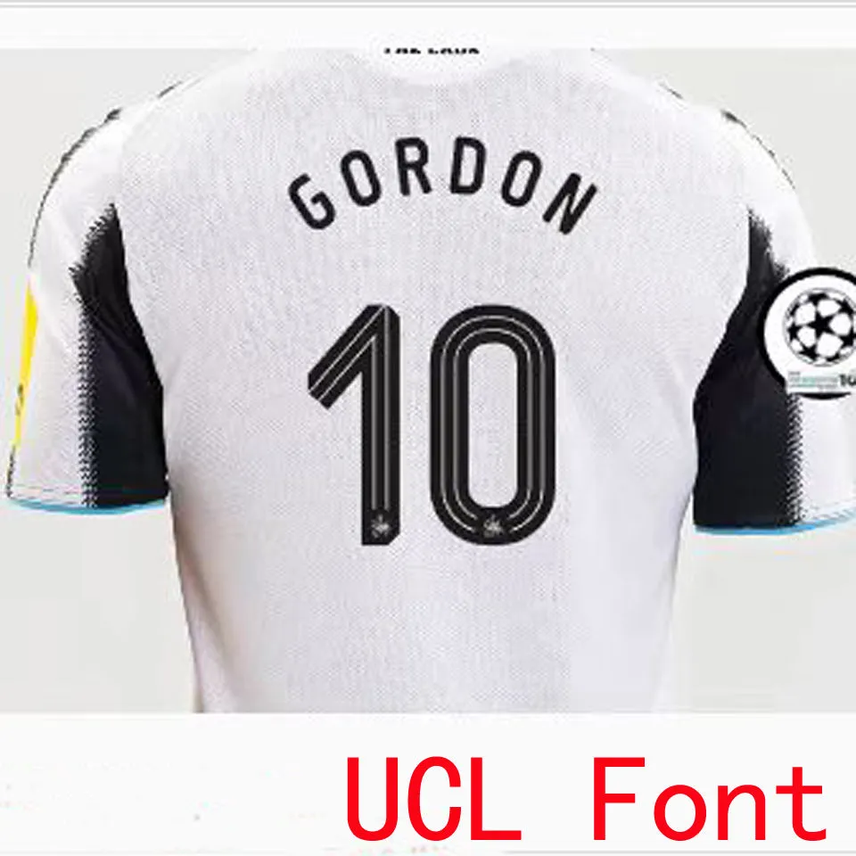 2025/26 Newcastle 1:1 Quality Home Fans Soccer Jersey