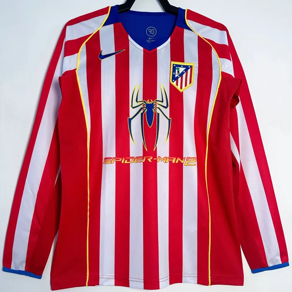 2004/05 ATM Home Retro Long Sleeve Soccer Jersey
