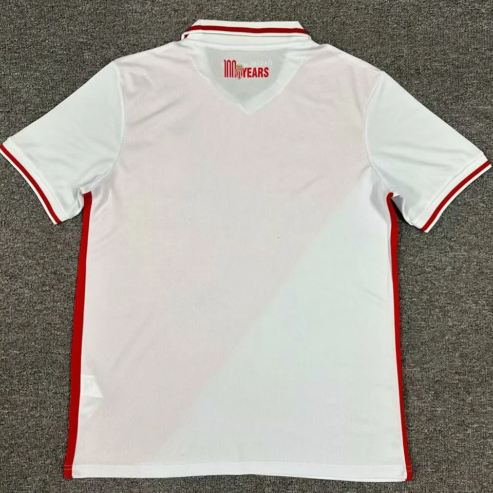 2024/25 Monaco Home Fans Soccer Jersey