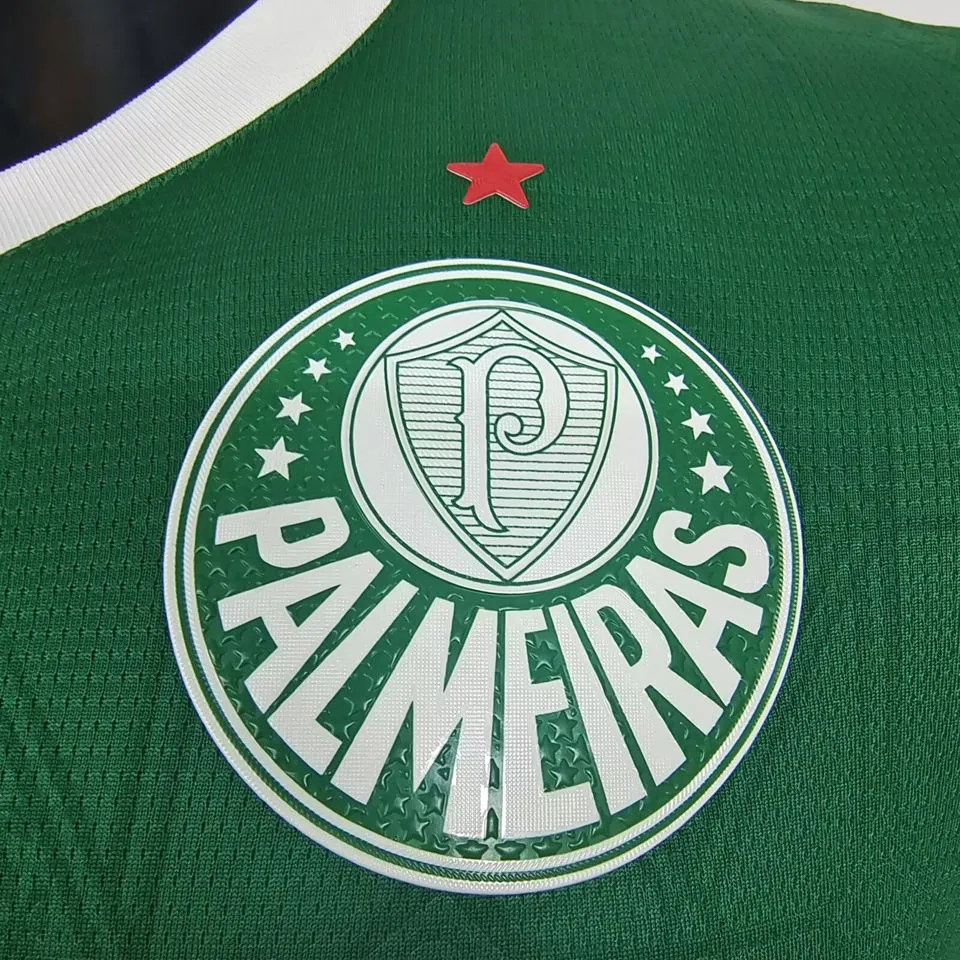 2025/26 Palmeiras Home Green Player Version Soccer Jersey