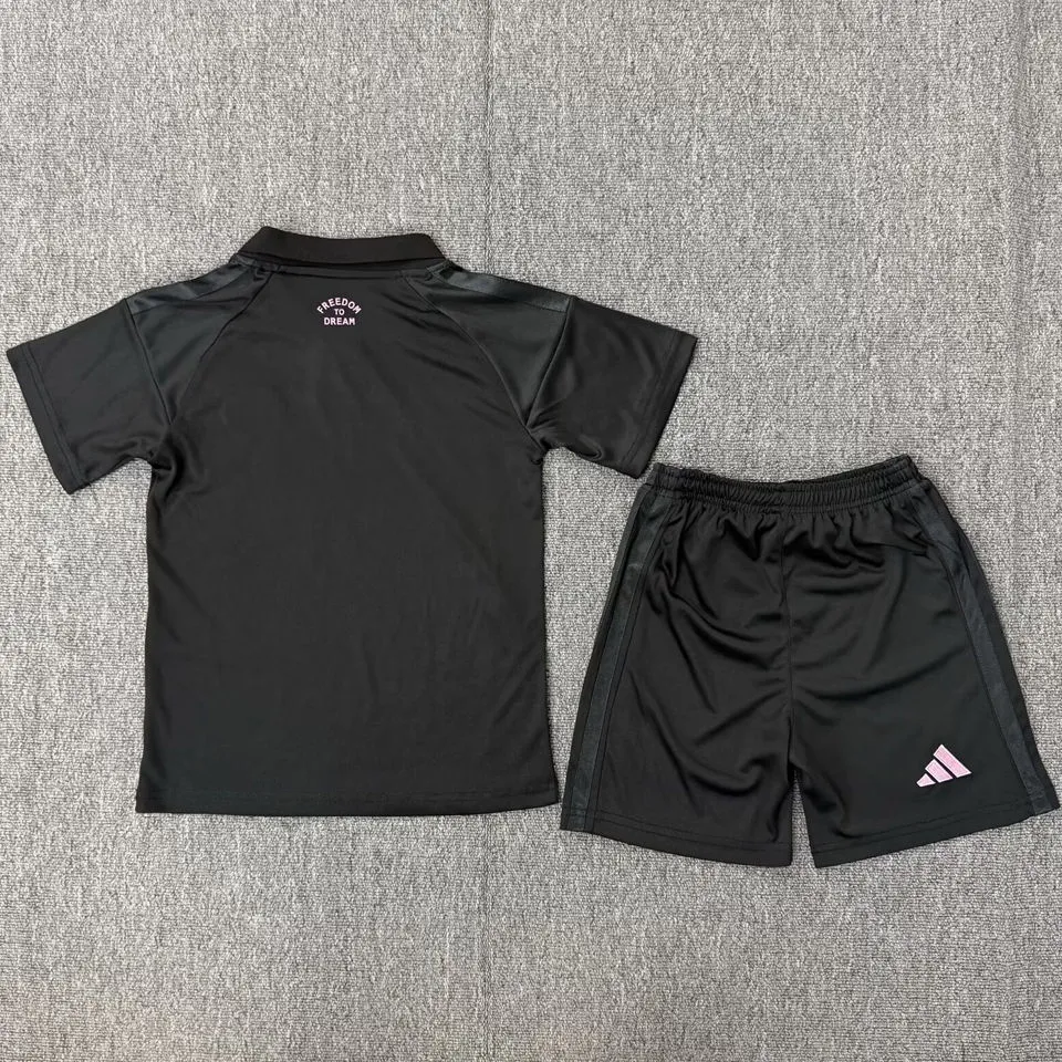 2026/27 Inter Miami Away Black Kids Soccer Jersey
