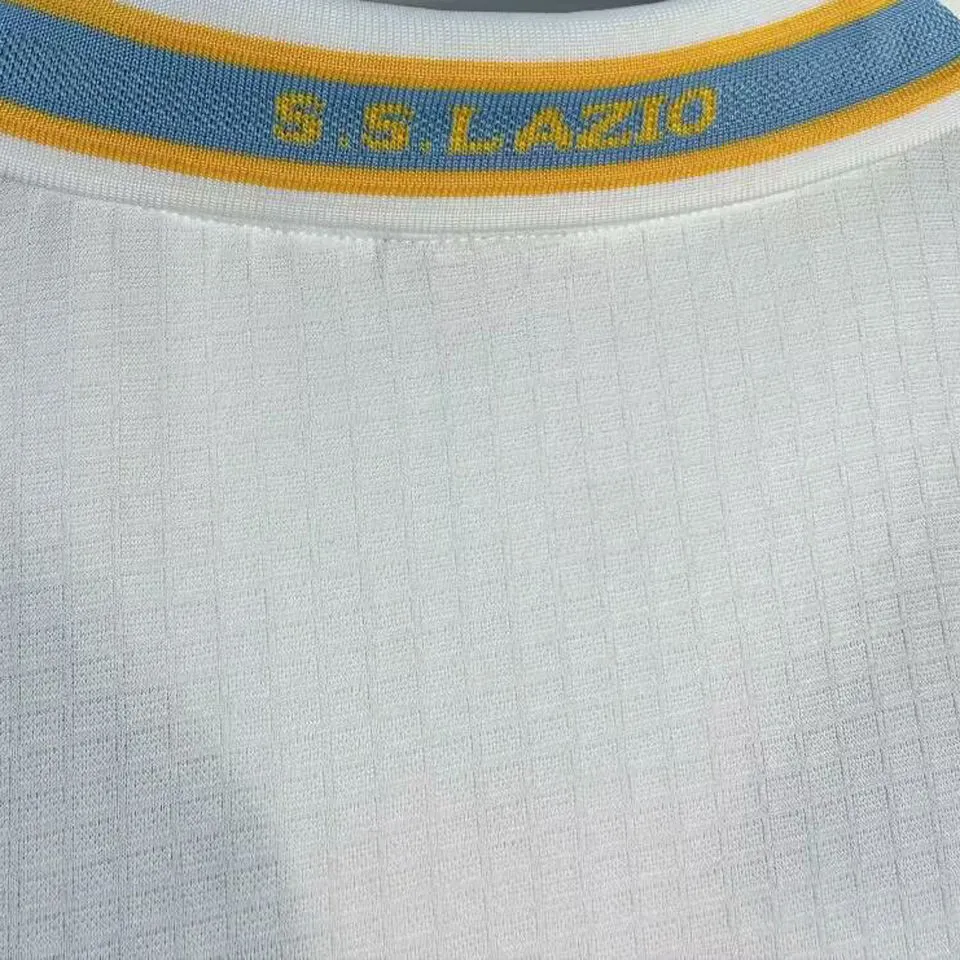 1999/2000 Lazio Third White Home Long Sleeve Retro Jersey