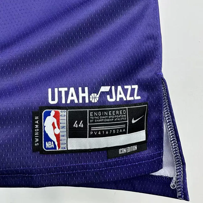 2026 Jazz MARKKANENE #00 Purple NBA Jerseys
