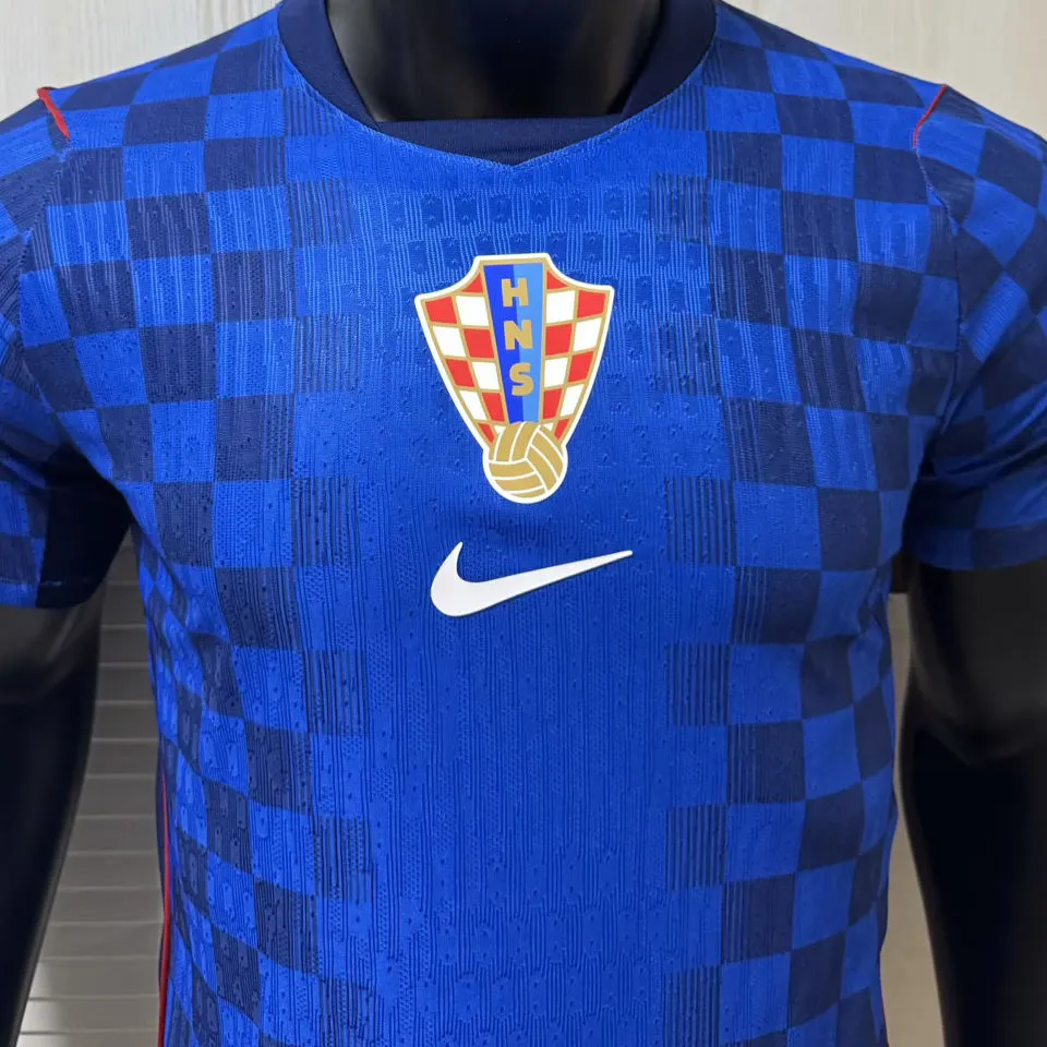 MODRIĆ #10 Croatia Away Blue Player Version Soccer Jersey 2026/27 球员版
