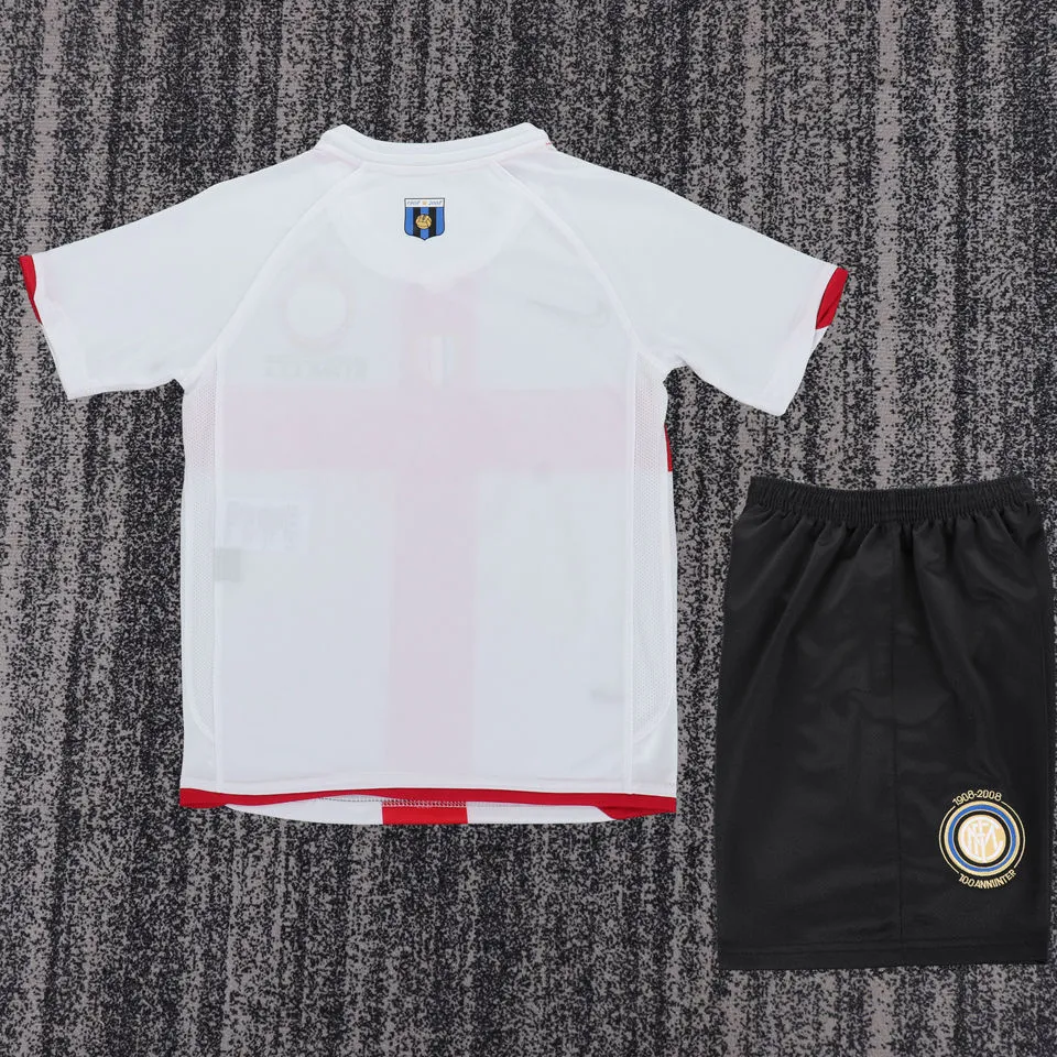 2007/2008 In Milan Away Retro Kids Soccer Jersey