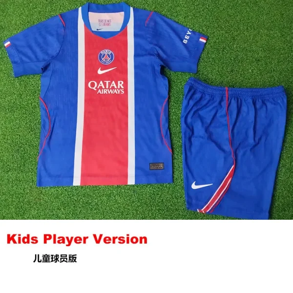 2026/27 PSG Home Blue Kids Player Version Soccer Jersey（球员）