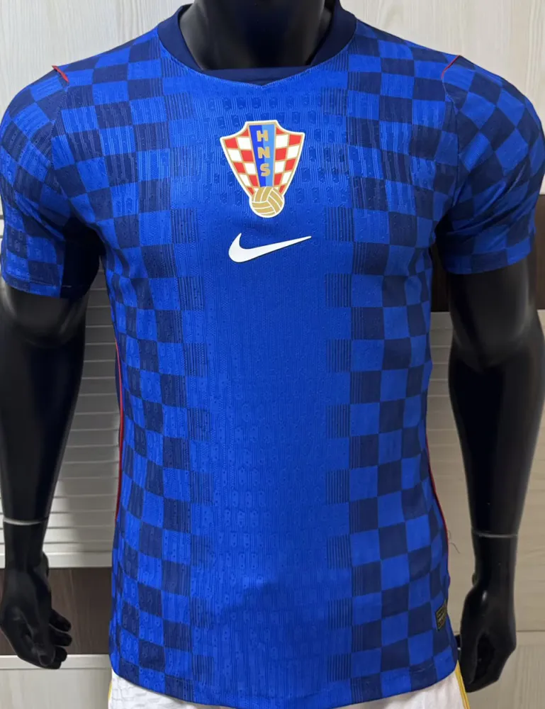 MODRIĆ #10 Croatia Away Blue Player Version Soccer Jersey 2026/27 球员版