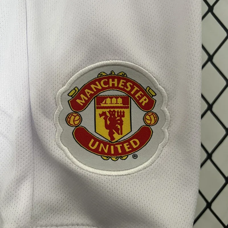 2007/2008 Man Utd Away Kids Retro Soccer Jersey