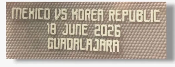 MEXICO VS KORER REPUBLIC 18 JUNE 2026 GURDRLAJARA (徽章小字)