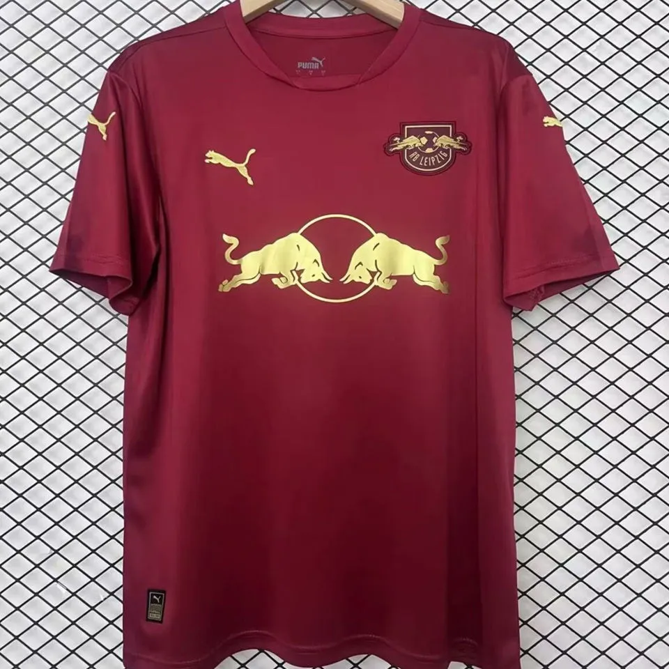 2025 RB L Away Red Fans Soccer Jersey