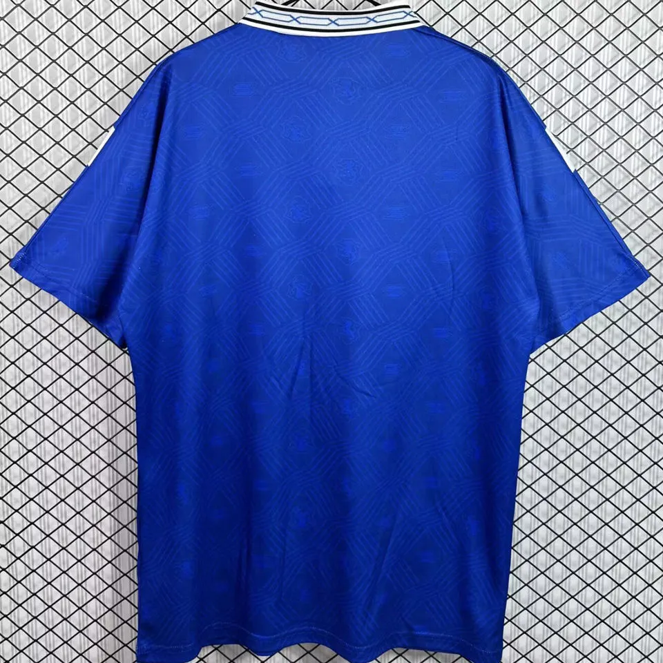 1996/1997 Brescia Home Blue Retro Soccer Jersey