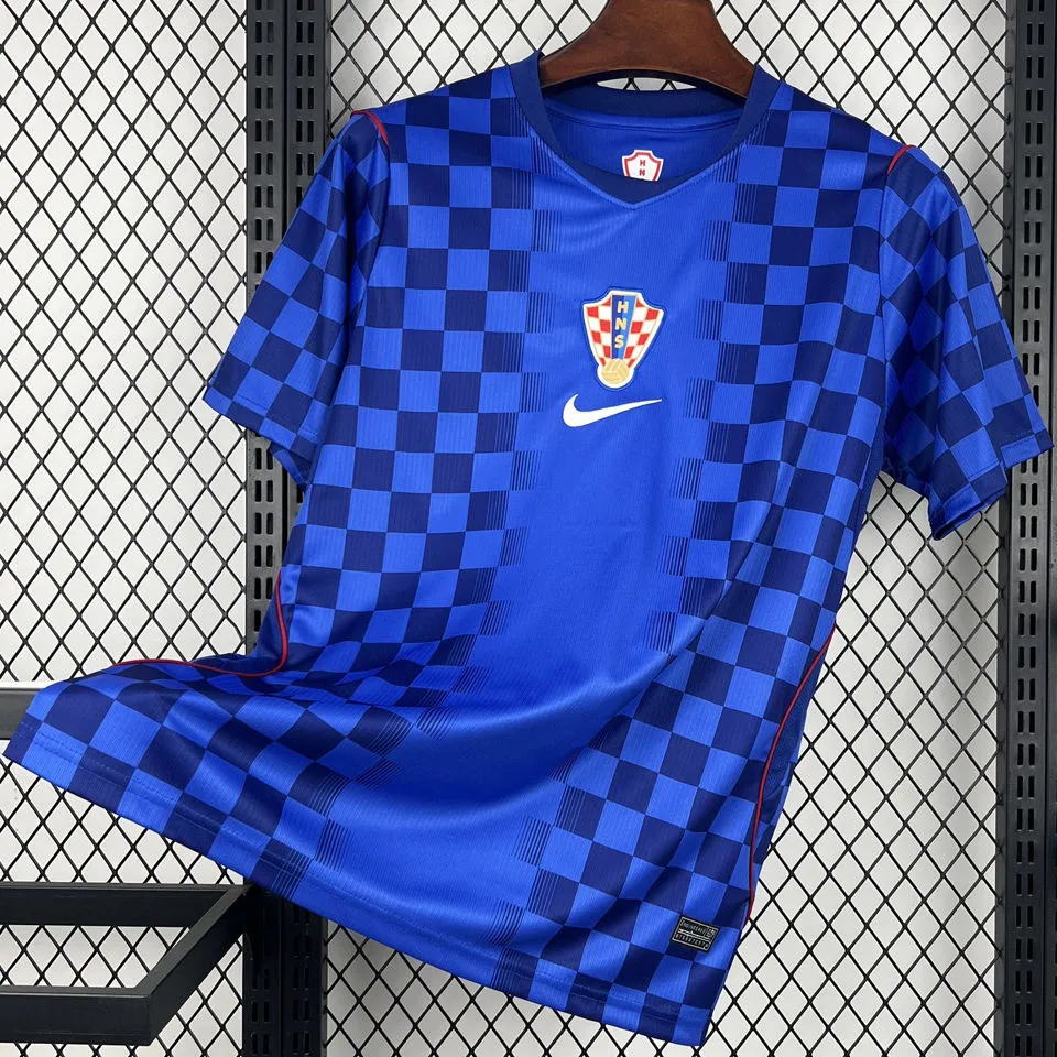 MODRIĆ #10 Croatia Away Blue Fans Soccer Jersey  2026/27