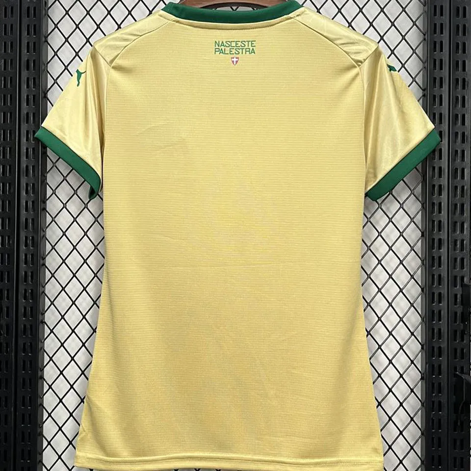 2024/25 Palmeiras Third Gold Women Soccer Jersey