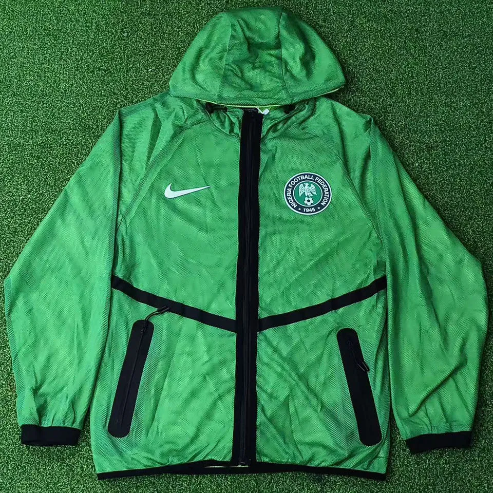 2026/27 Nigeria Double Layered Windbreaker  (Size is Slightly Small ,Please Purchase a Large Size)