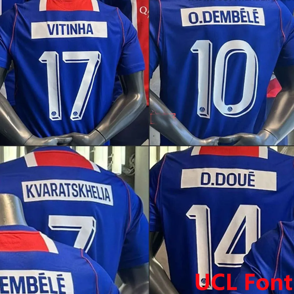 2026/27 PSG Home Blue Player Version Long Sleeve Soccer Jersey