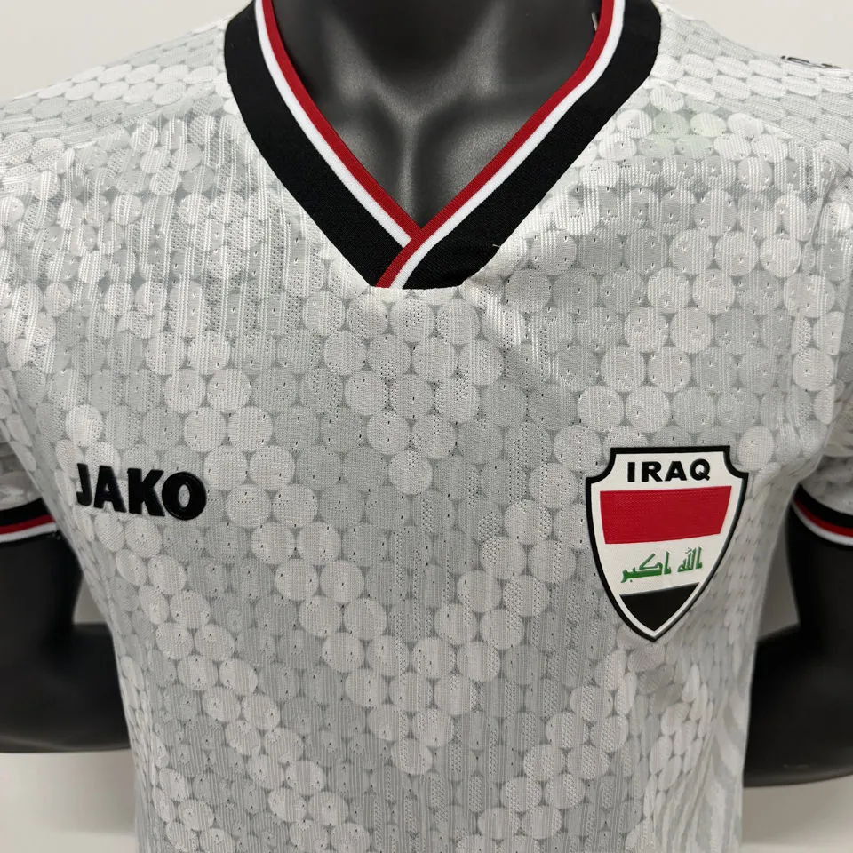 2026/27 Iraq  Home White Player Version Soccer Jersey