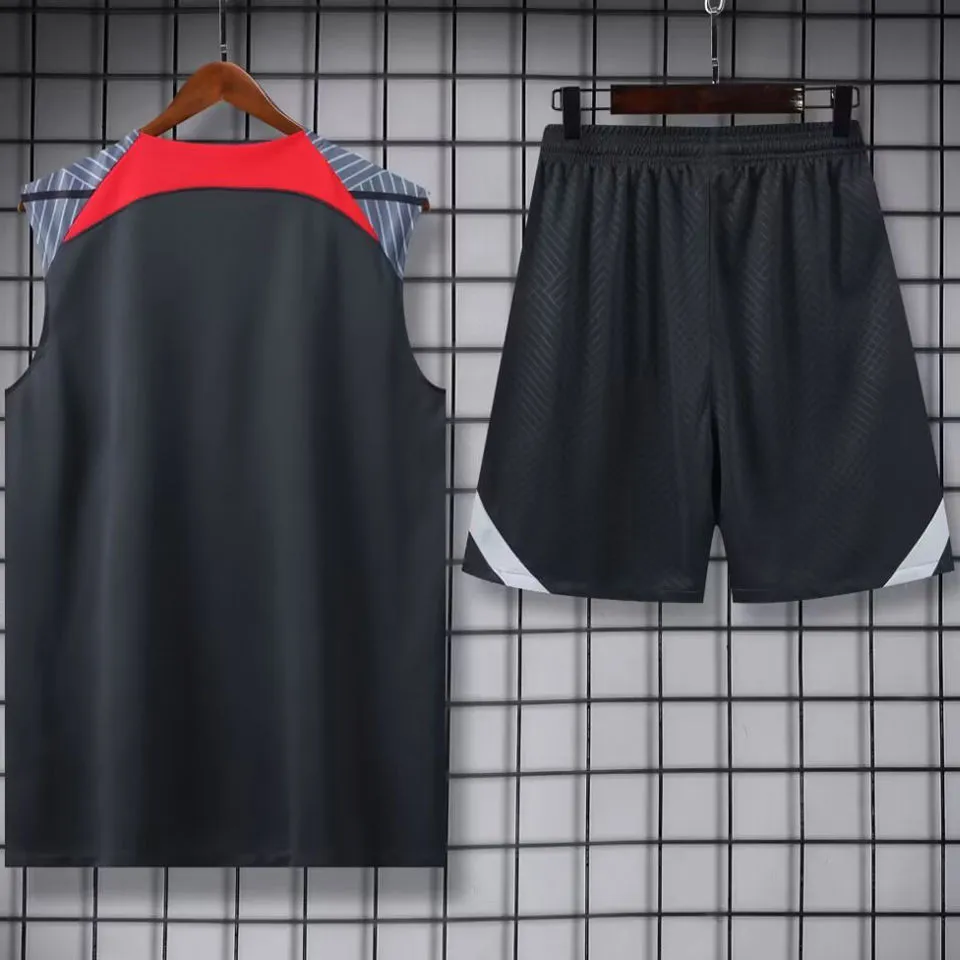 2025 Liv Dark Grey Vest Training Jersey(A Set)