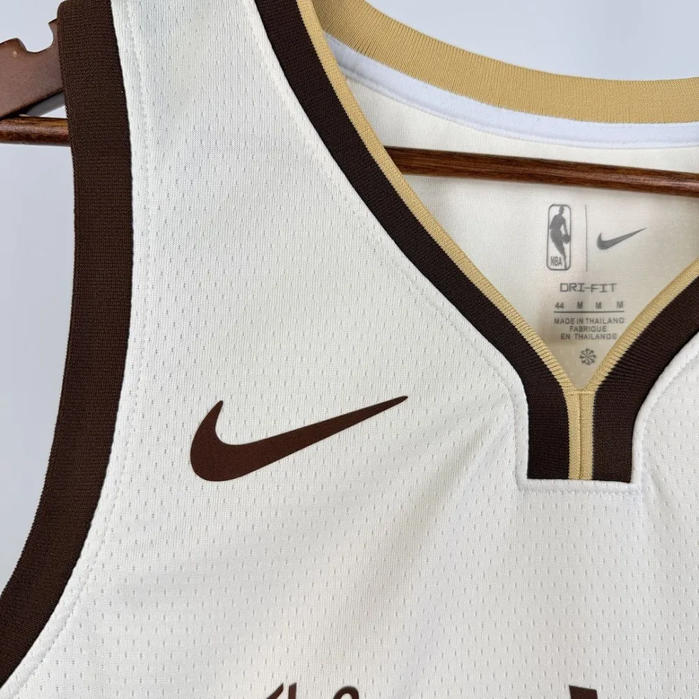 2026/27 Warriors CURRY #30 Beige City version NBA Jerseys