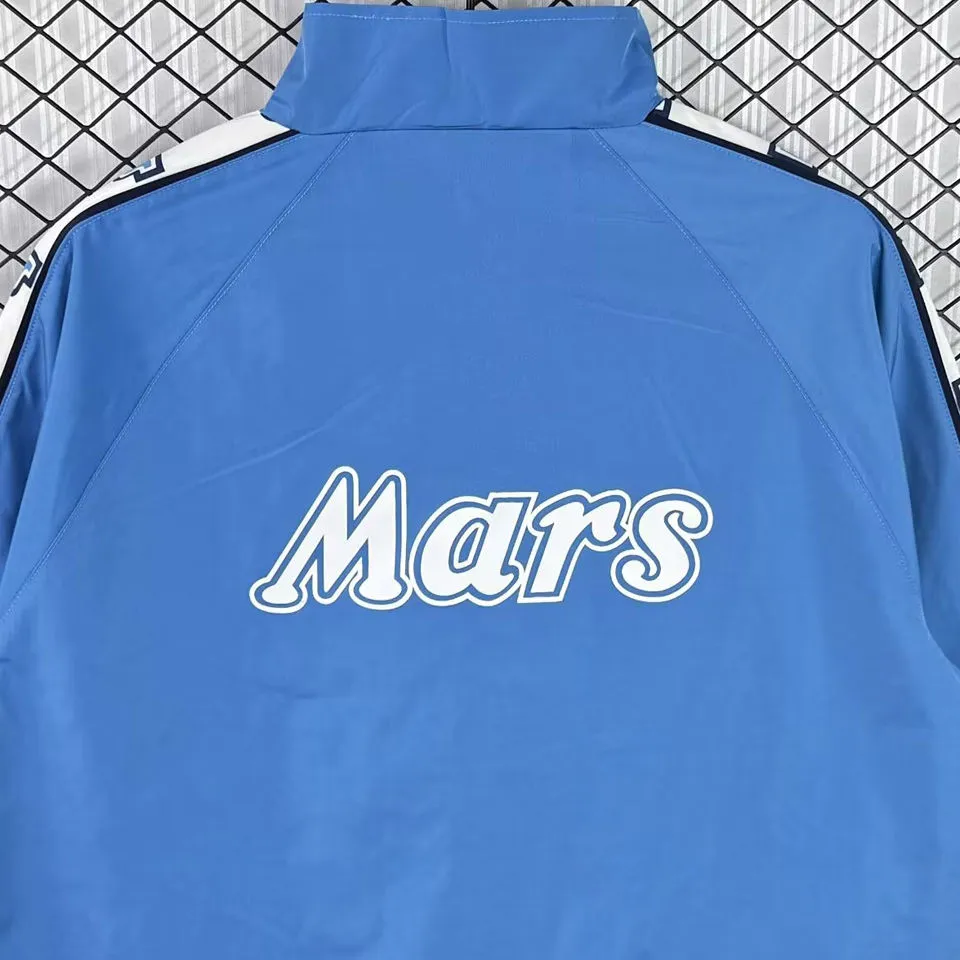 1988/1989 Napoli Blue Retro Windbreaker