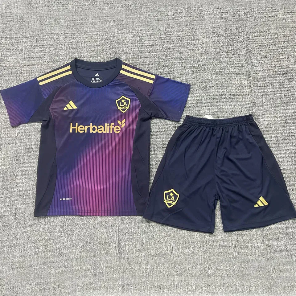 2025/26 LA Galaxy Away Kids Soccer Jersey