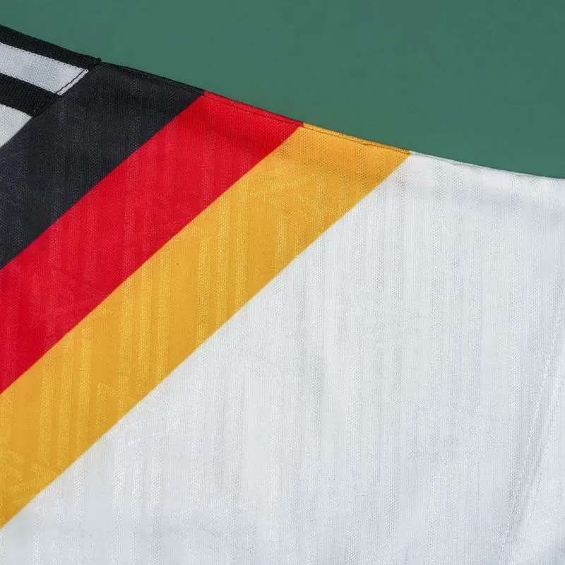 1990 Germany Home White Retro Soccer Jersey正确版 正在