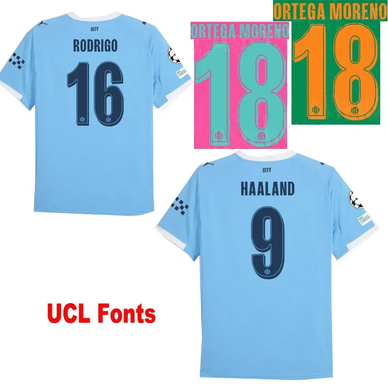 2026/27 Man City Home Kids Player Version Soccer Jersey （球员）