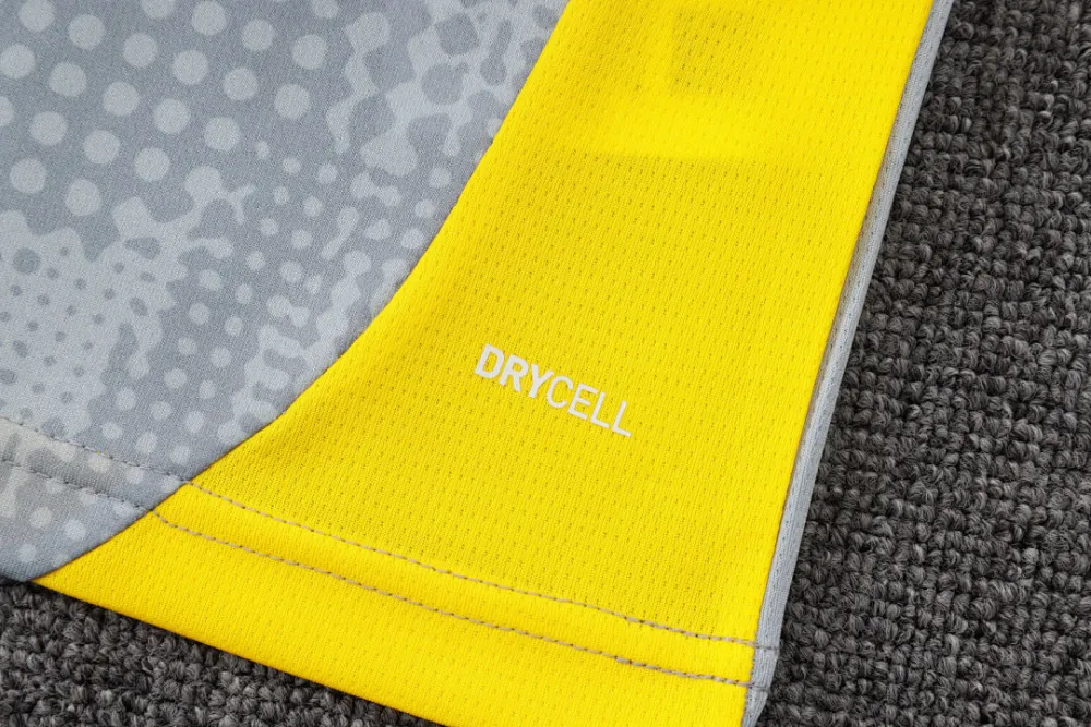 2026 BVB Grey Yellow Training Jersey(A Set)