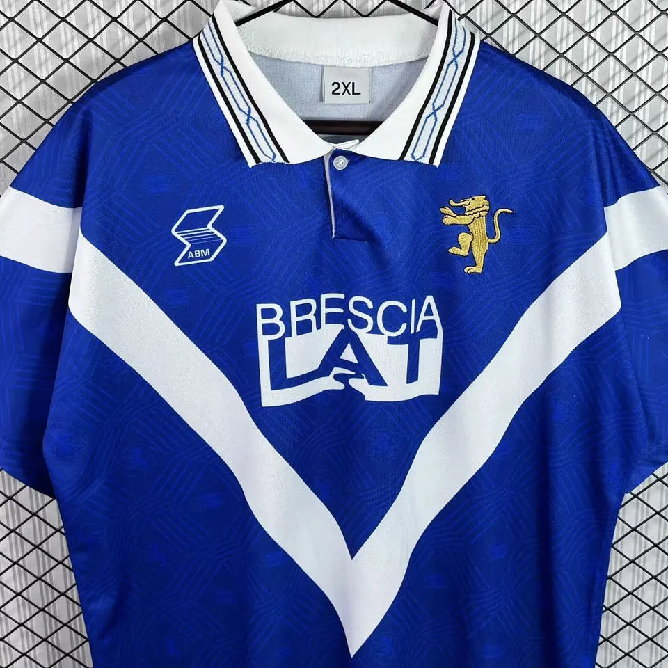 1996/1997 Brescia Home Blue Retro Soccer Jersey
