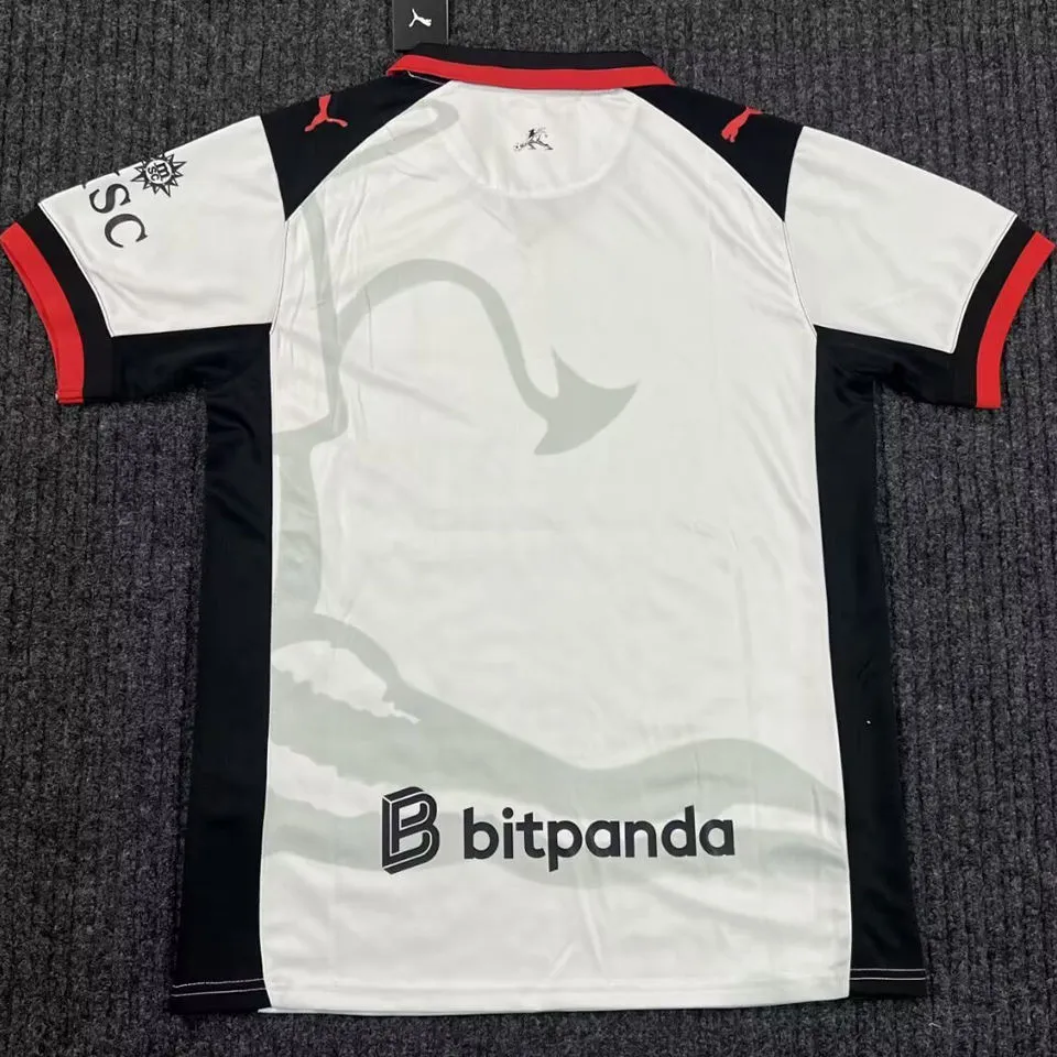 2025/26 AC Milan 4TH White Fans Soccer Jersey