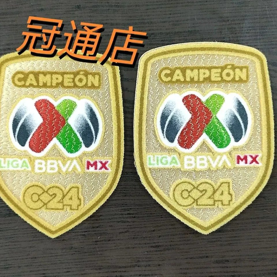 CAMPEON LIGA MX C24 Patch 墨西哥A23章  (You can buy it alone OR tell us which jersey to print it on. )