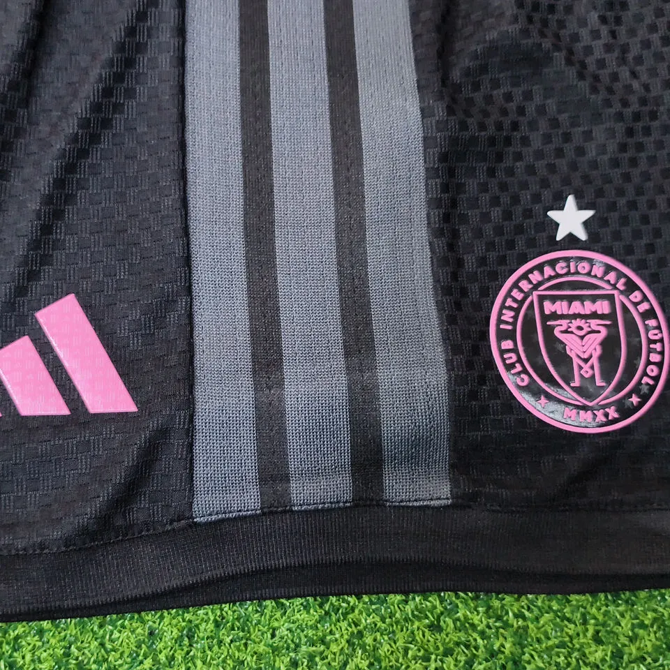 2026/27 Inter Miami Away Black Player Version Kids Jersey 球员版童装  带星