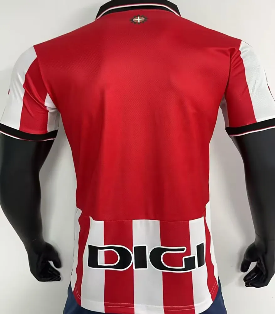 2025/26 Bilbao AT Home Player Version Soccer Jersey
