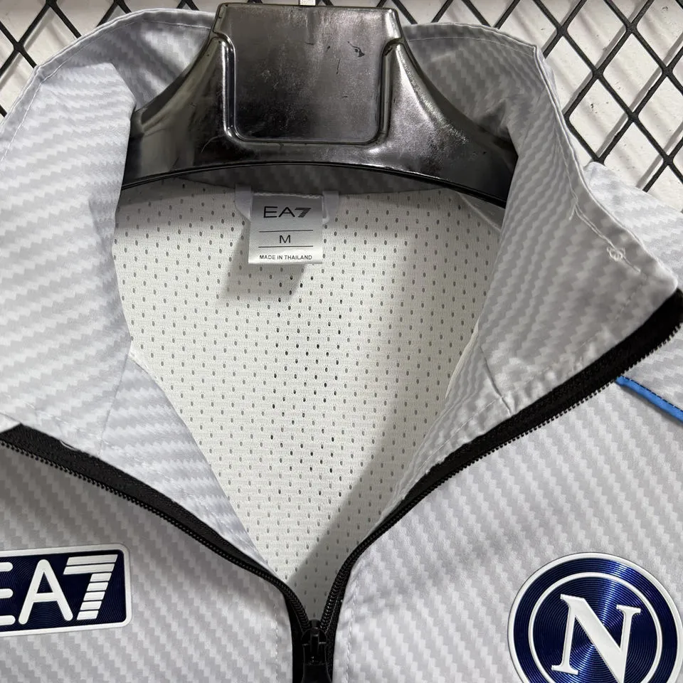 2026 Napoli White Windbreaker