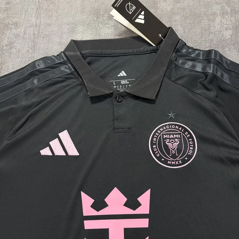 2026/27 Inter Miami Away Black Fans Soccer Jersey （With Star  带星）