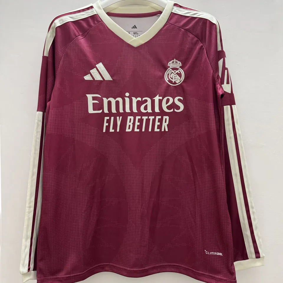 2026/27 RM Third Fans Long Sleeve Soccer Jersey