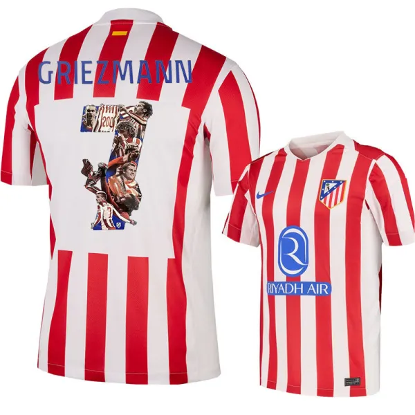 GRIEZMANN #7 ATM Home Fans Soccer Jersey 2025/26