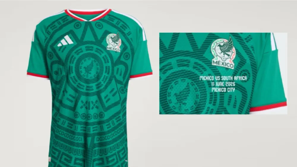 MEXICO VS SOUTH AFRICA 11 JUNE 2026 MEXICO CITY（徽章小字）