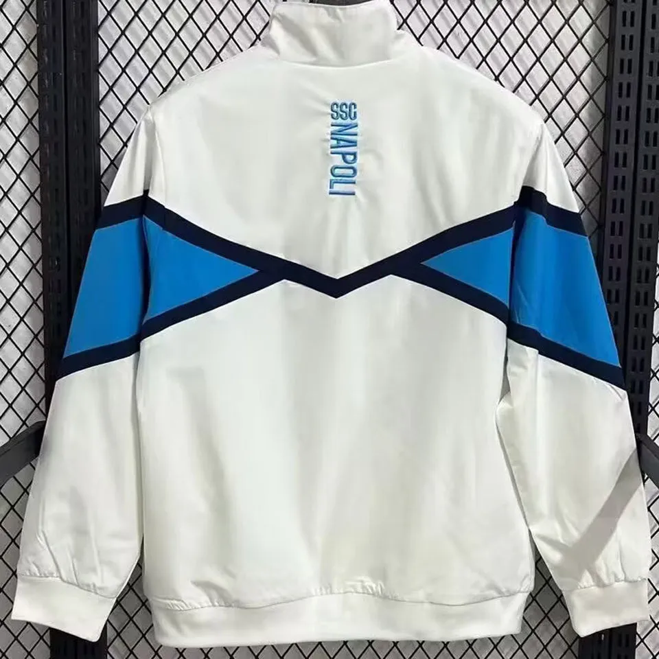2026 Napoli White Windbreaker