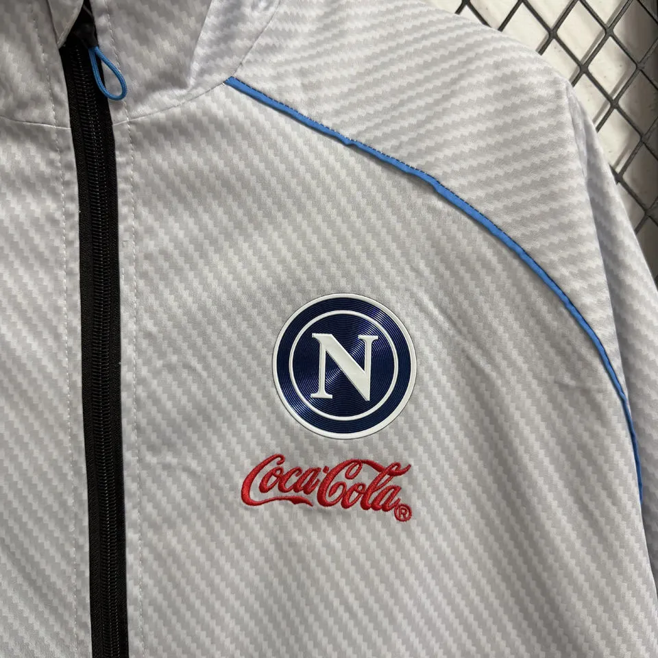 2026 Napoli White Windbreaker