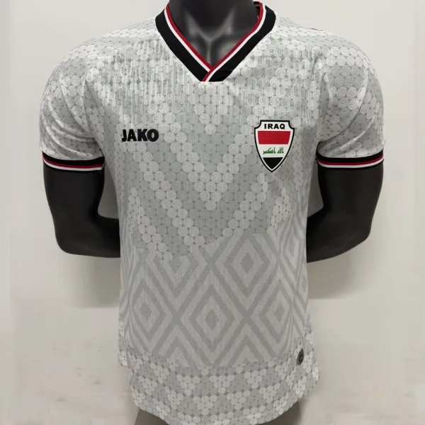 2026/27 Iraq  Home White Player Version Soccer Jersey