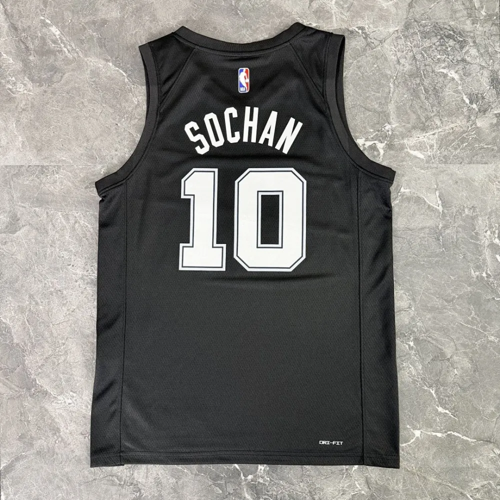 2026/27 Spurs DEROZAN #10 Black City version NBA Jerseys