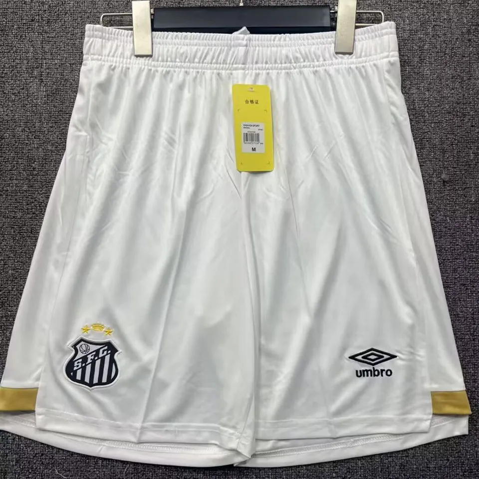 2026/27 Santos Home White Shorts pants