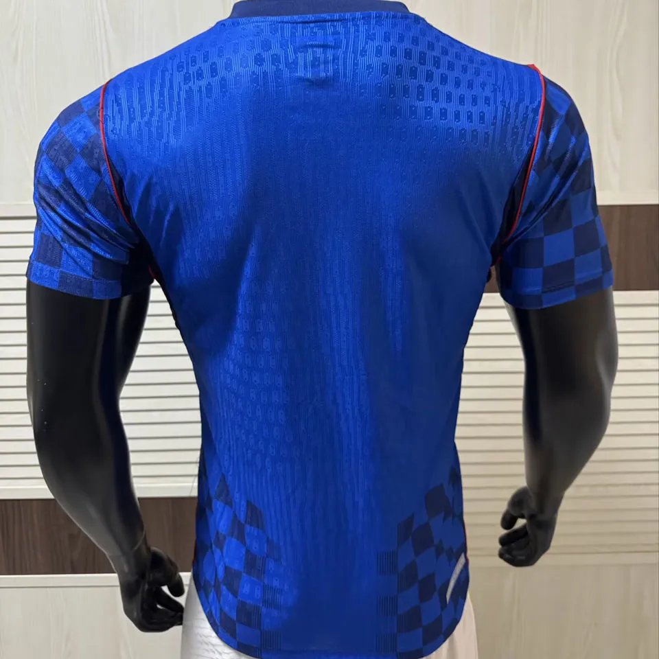 MODRIĆ #10 Croatia Away Blue Player Version Soccer Jersey 2026/27 球员版