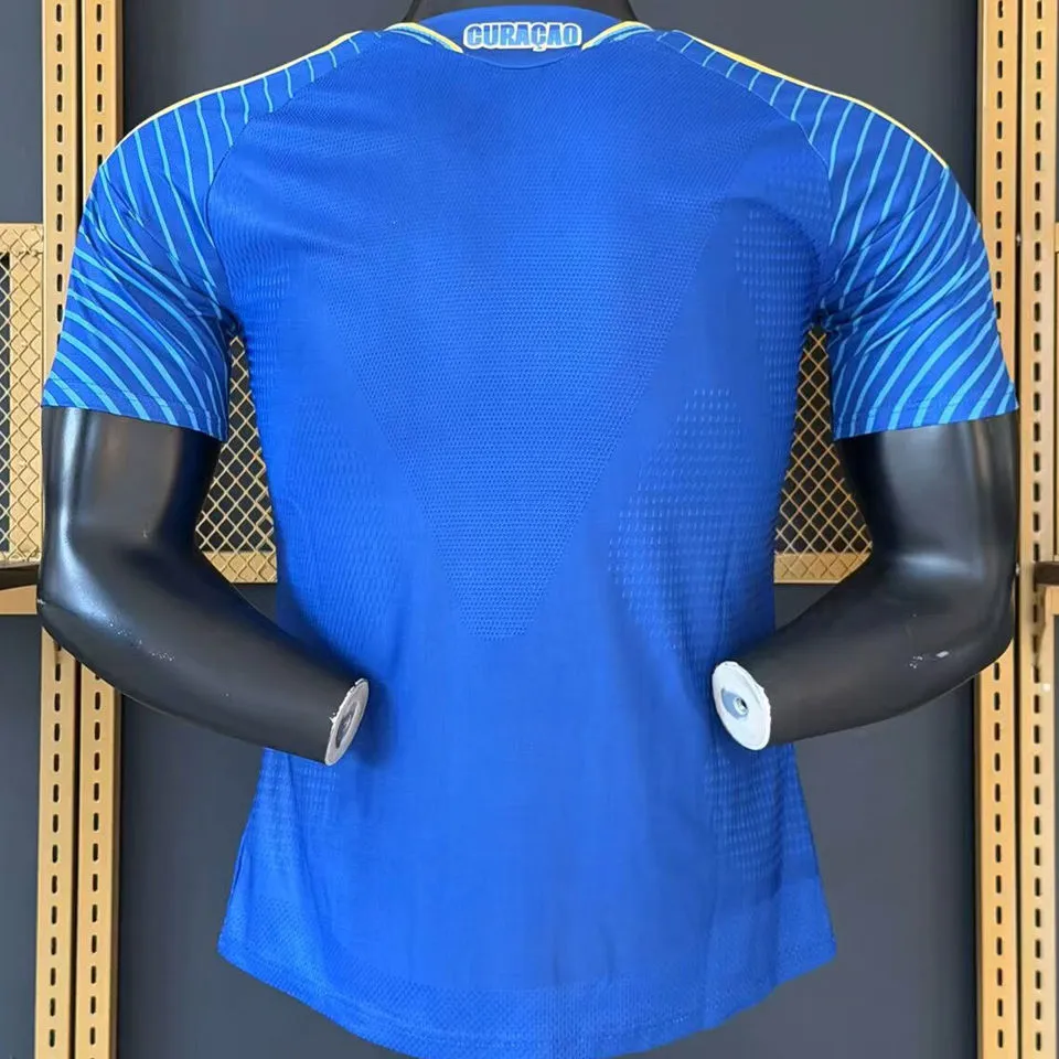 2026/27 Curacao Home Blue Player Version Soccer Jersey
