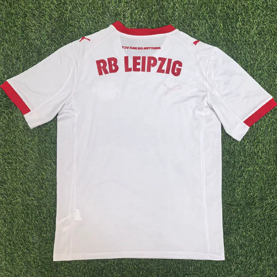 2025/26 RB L Home White Fans Jersey  莱比锡红牛