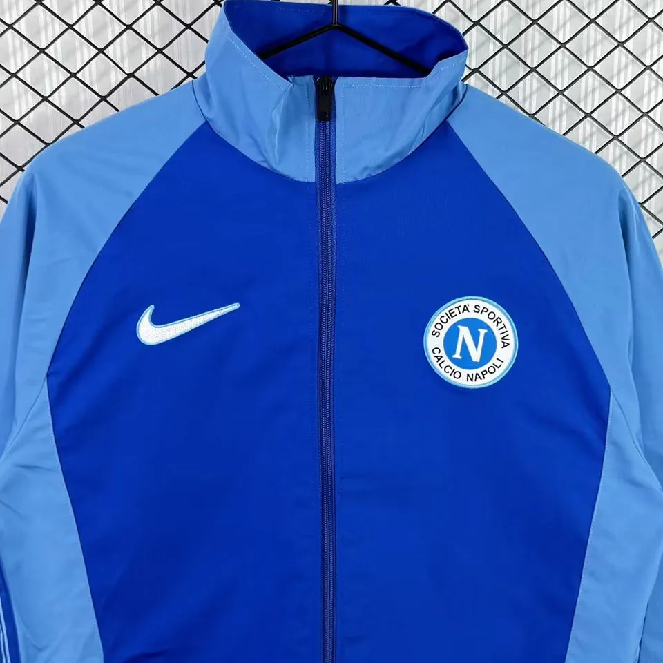 1998/1999 Napoli Blue Retro Windbreaker