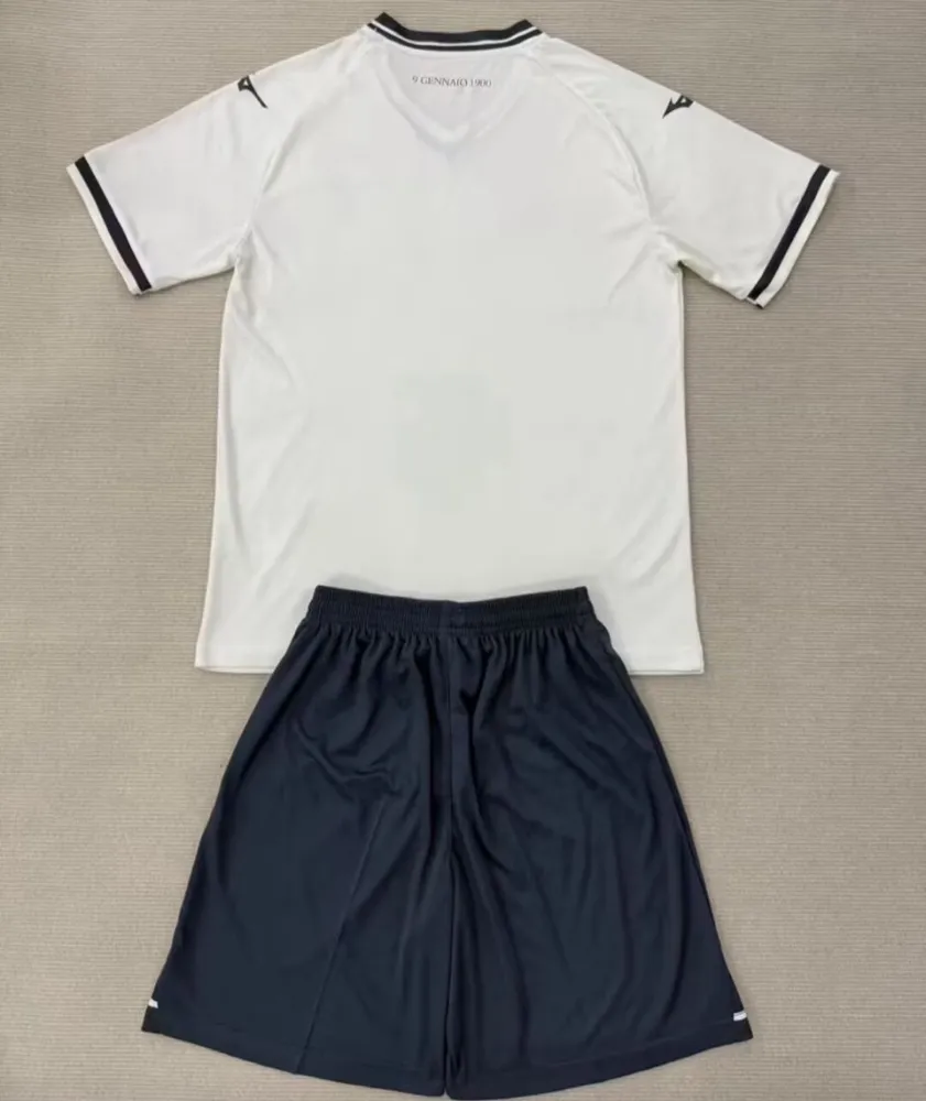 2025/26 Lazio Away White Kids Soccer Jersey