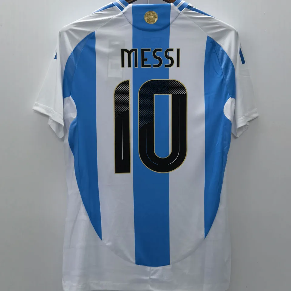 2024/25 Argentina 1:1 Quality Home Fans Jersey (Have FlFA World Champion 2022 有胸前章)