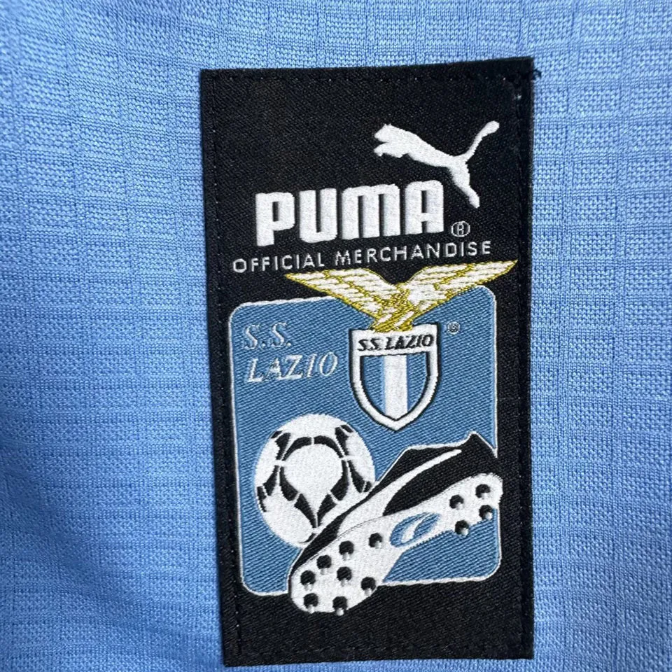 1998/1999 Lazio Home Retro Long Sleeve Soccer Jersey