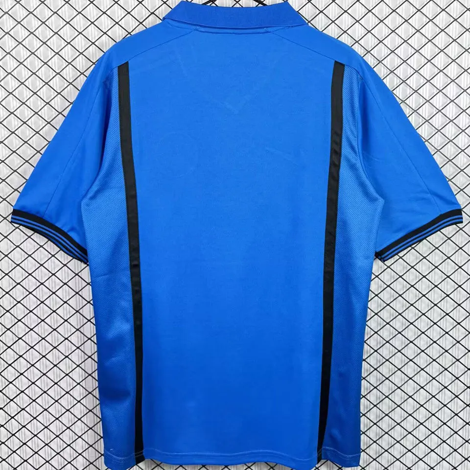 1999/2000 Napoli Home Blue Retro Soccer Jersey